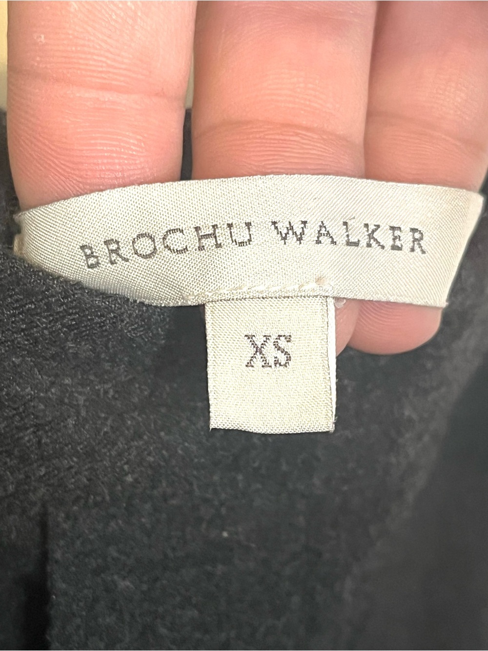Brochu Walker Women’s Size XS Westport Pull-on Cropped Pant in Dark Charcoal - Picture 5 of 11